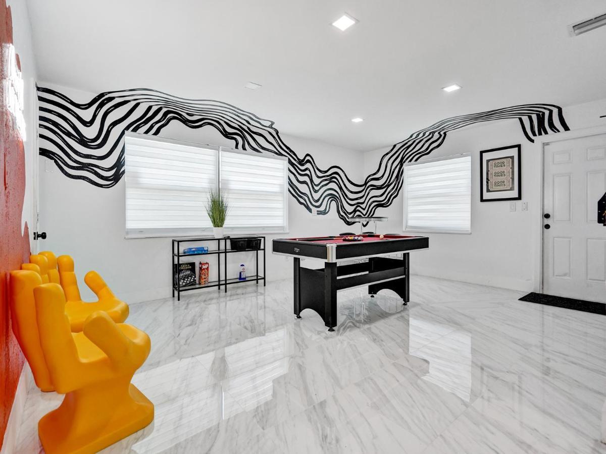 Escape To Miami Retreat Villa นอร์ทไมอามีบีช ภายนอก รูปภาพ